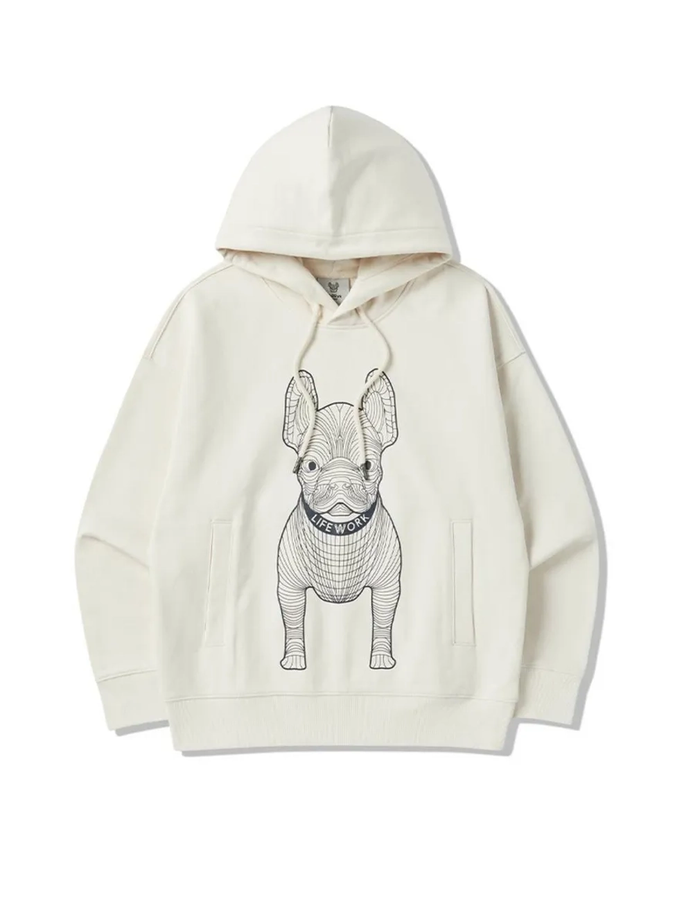 Толстовка с большим логотипом ladok