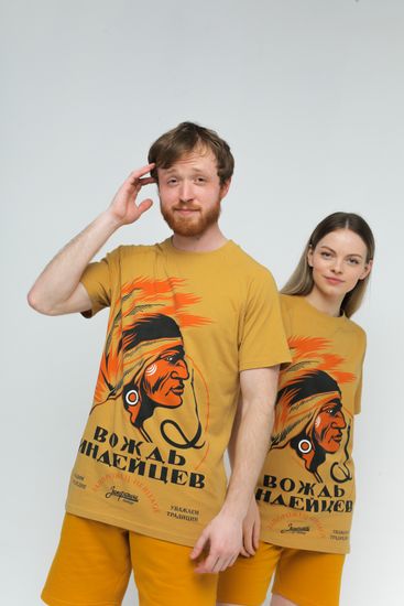 Футболка ЗАПОРОЖЕЦ Vojhd (Желтый (Faded Yellow))