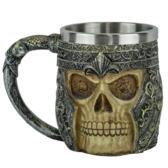 3D Кружка "Скелет в шлеме", 450 мл