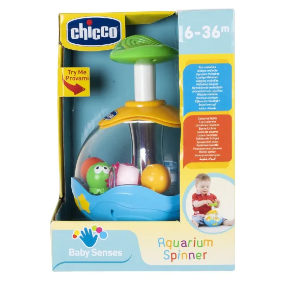 Игрушка юла развивающая Chicco Aquarium