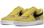 Nike Air Force 1 Low Yellow Snakeskin retro casual Low-top sneakers men's Yellow