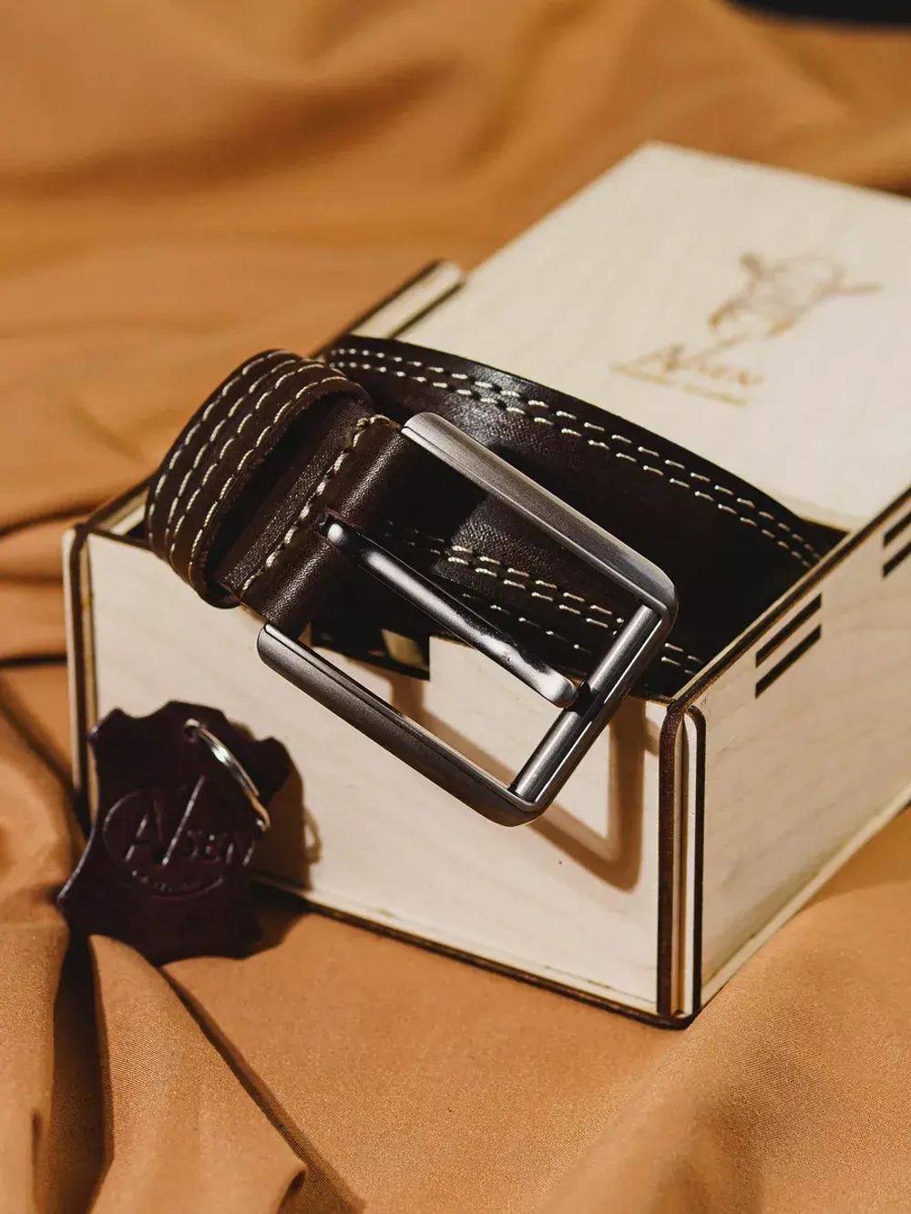 Ремень натуральная кожа