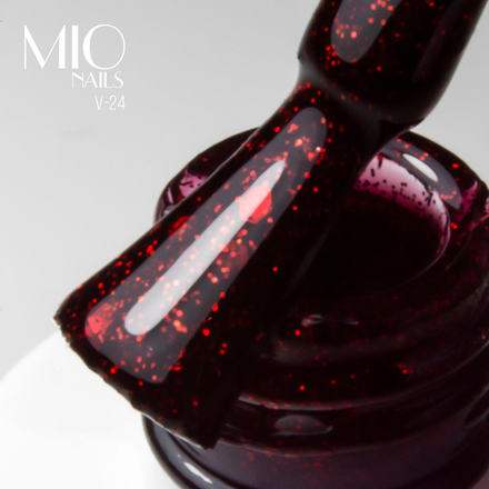 Гель-лак MIO NAILS V-24. Огненные чары, 8мл.