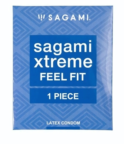 Презерватив Sagami Xtreme Feel Fit 3D - 1 шт.