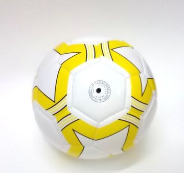 Мяч футбольный (белый, жёлтый)