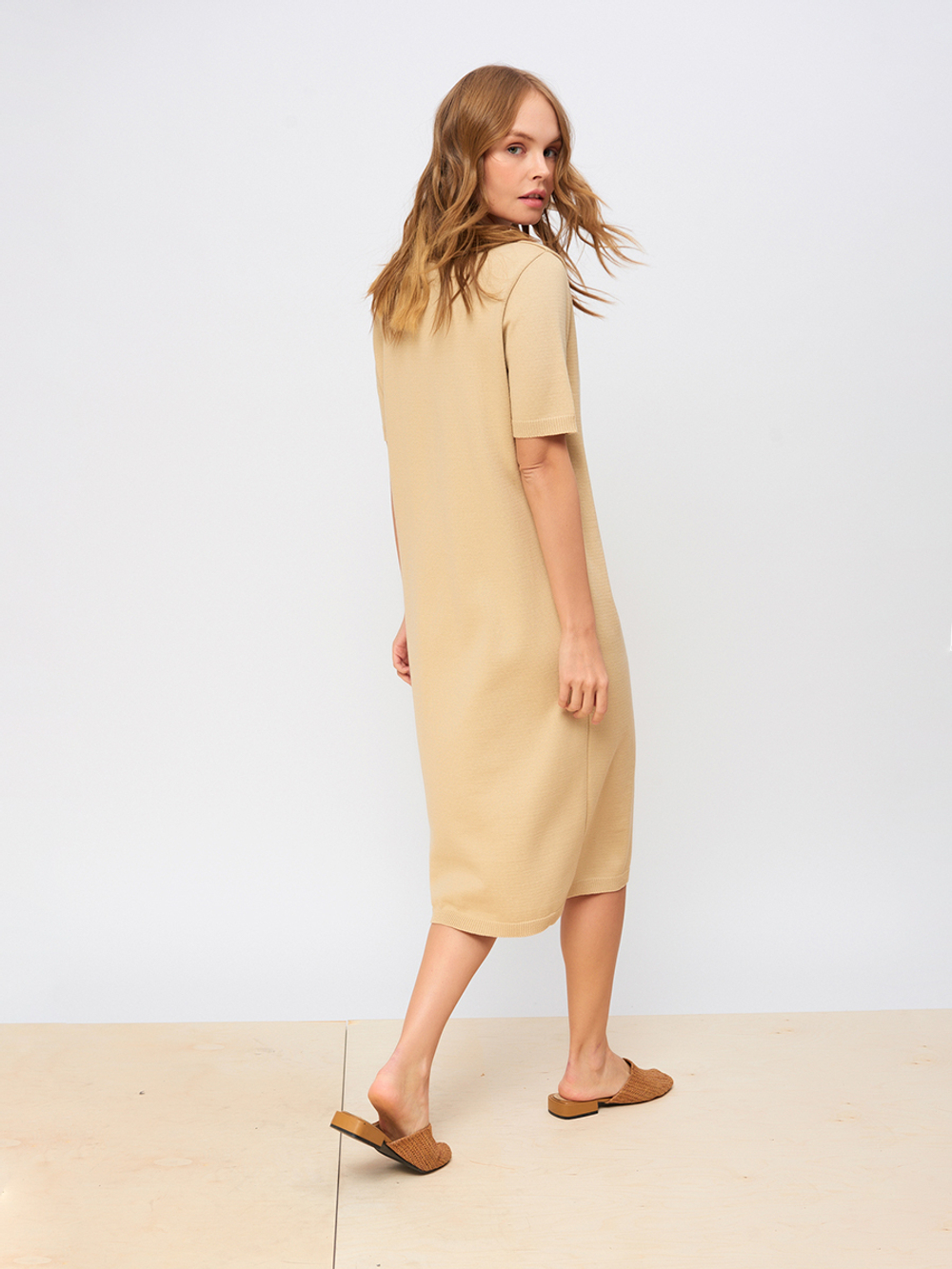 Платье Plain Beige