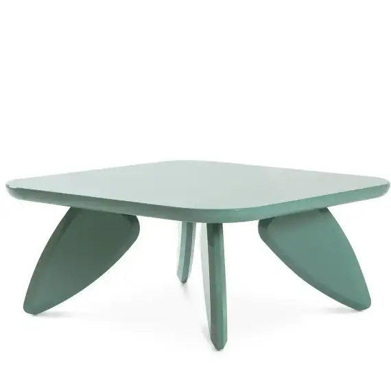 Журнальный столик Pix, 80х80 см, светло-зеленый