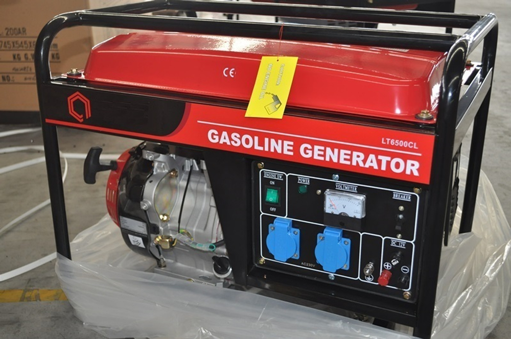 Бензиновый генератор 5 кВт АМПЕРОС LT 6500CL