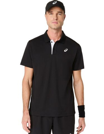 Мужское теннисное поло Asics Court - performance black