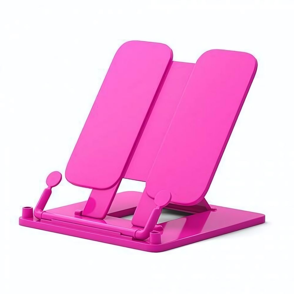 Подставка для книг пластиковая Neon Solid, розовый (ErichKrause)