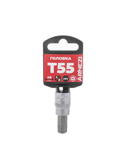 Головка 3/8" со вставкой TORX Security T55, L=48 мм на холдере Arnezi R0204755