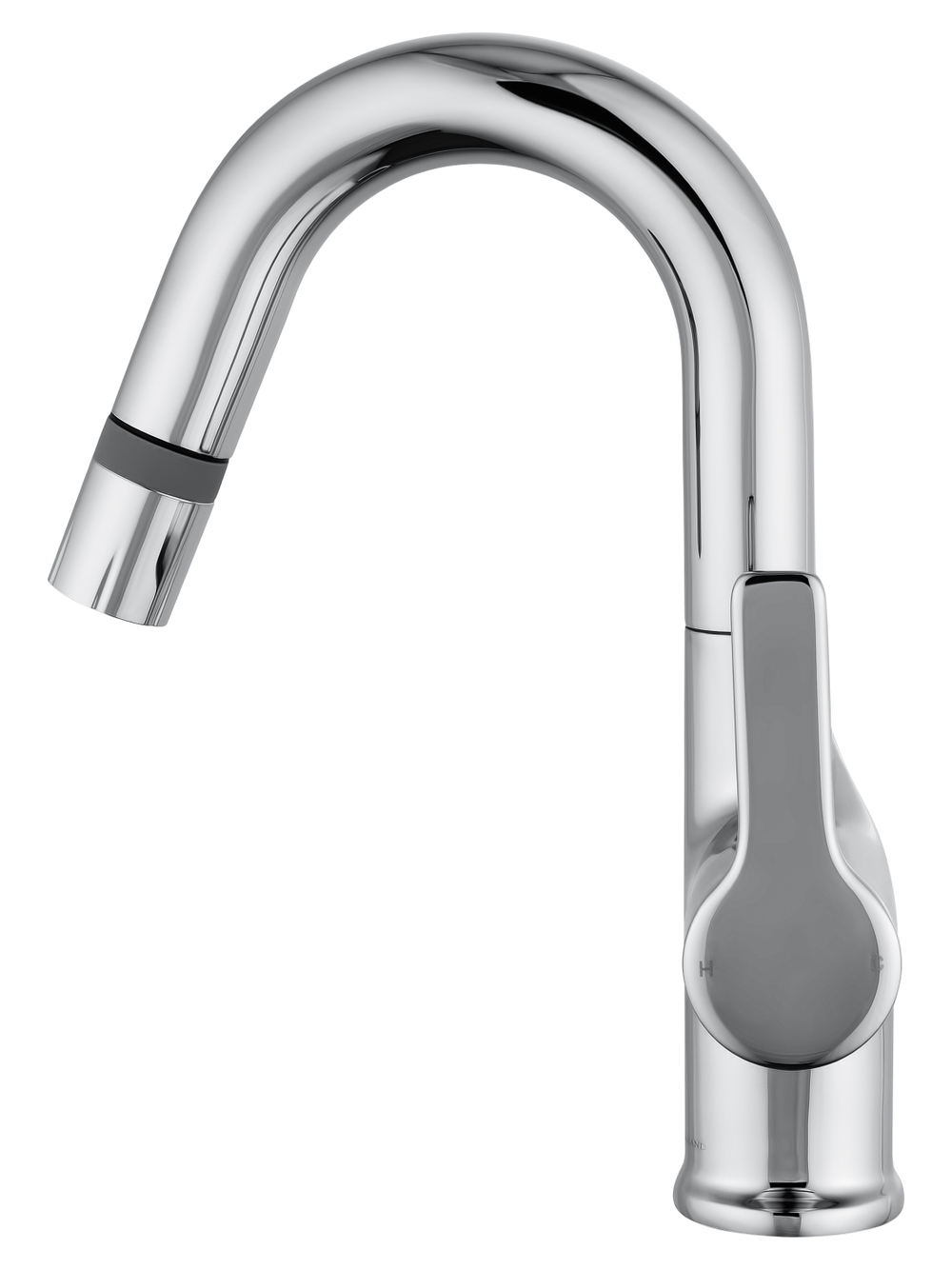 Смеситель для раковины с выдвижным изливом WONZON & WOGHAND, Хром (WW-FE01L212-CR)