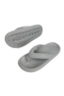 Шлепанцы женские серые