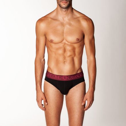 Мужские трусы брифы черные CASANOVA 0003A