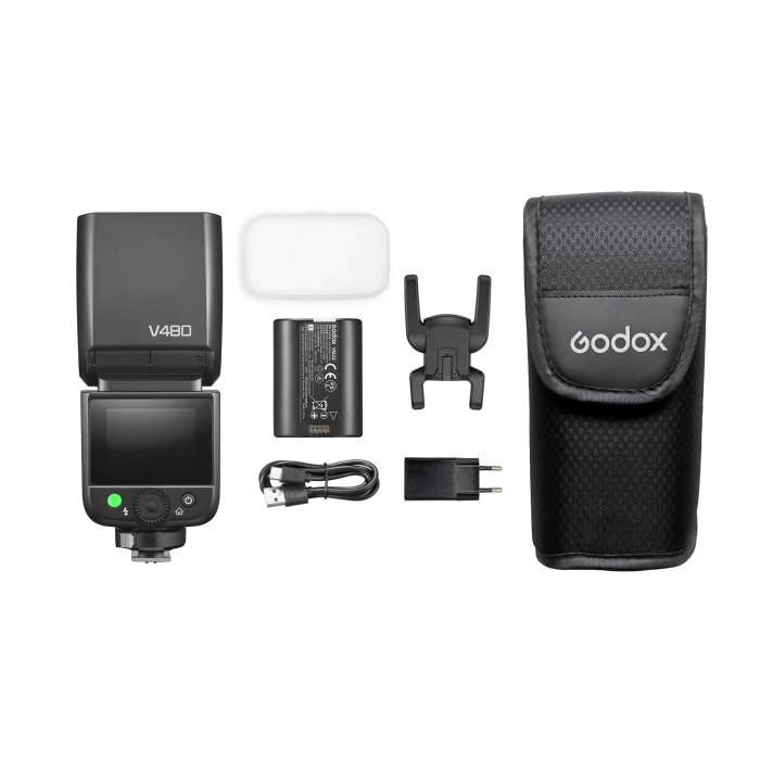 Вспышка накамерная Godox V480C TTL аккумуляторная для Canon