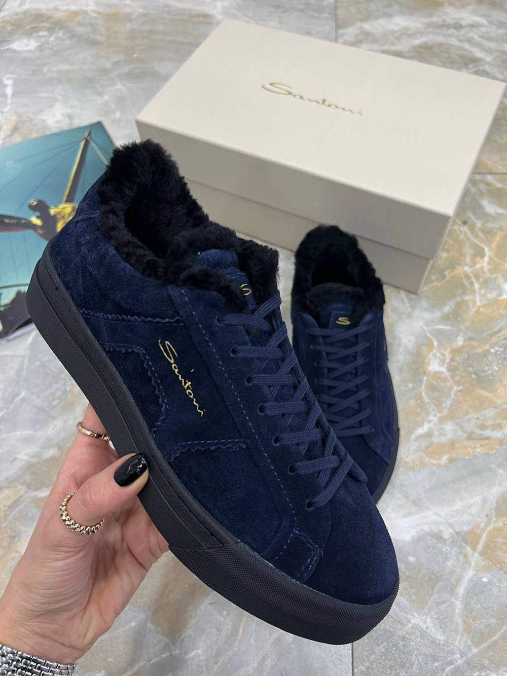 Кеды Santoni