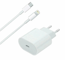 Адаптер питания 20W + Кабель USB-Type-C- lightning/ для с iOS/ iPhone / iPad