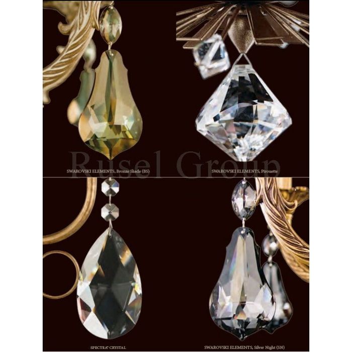 Настенный светильник Schonbek RENAISSANCE ROCK CRYSTAL 3557