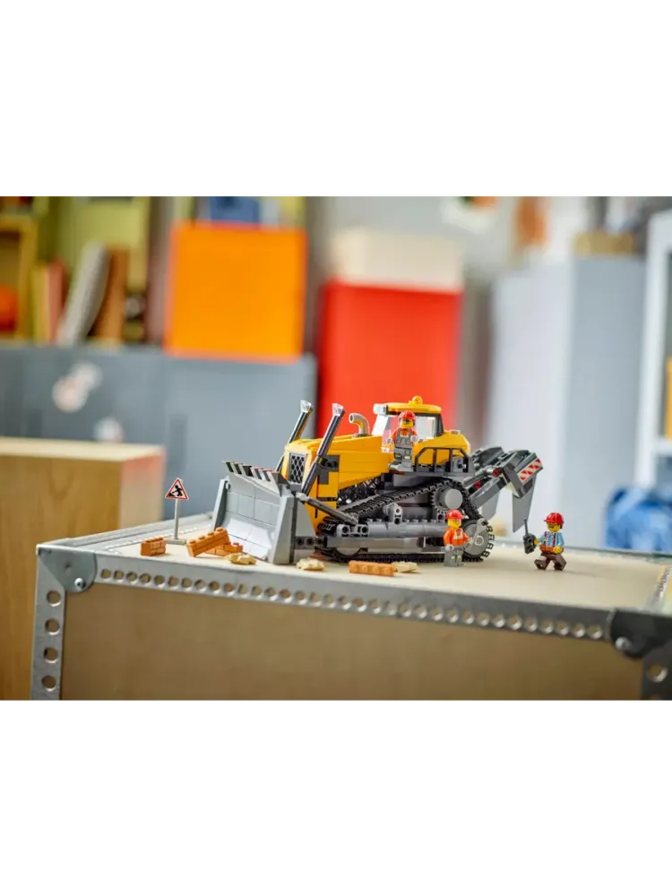 Конструктор City 60466 Желтый бульдозер