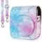 İnstax fotoaparat üzlüyü \ Instant Camera Case Mini 8, 9, 11 watercolor blue pink