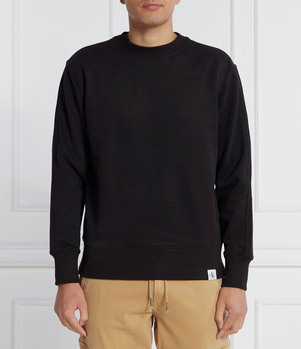 Худи WOVEN TAB CALVIN KLEIN JEANS - черный(J30J324531)