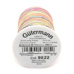 Нить текстурированная Gutermann Bulky-Lock 80 multicolor (1000 метров), 1 кат. | 9822
