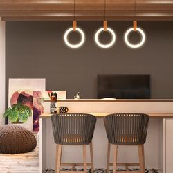 Подвесной светильник HALO D20 Wood