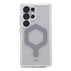 Чехол UAG Plyo Pro для Samsung Galaxy S25 Ultra прозрачный/серебро (Ice/Silver) (214486114333)