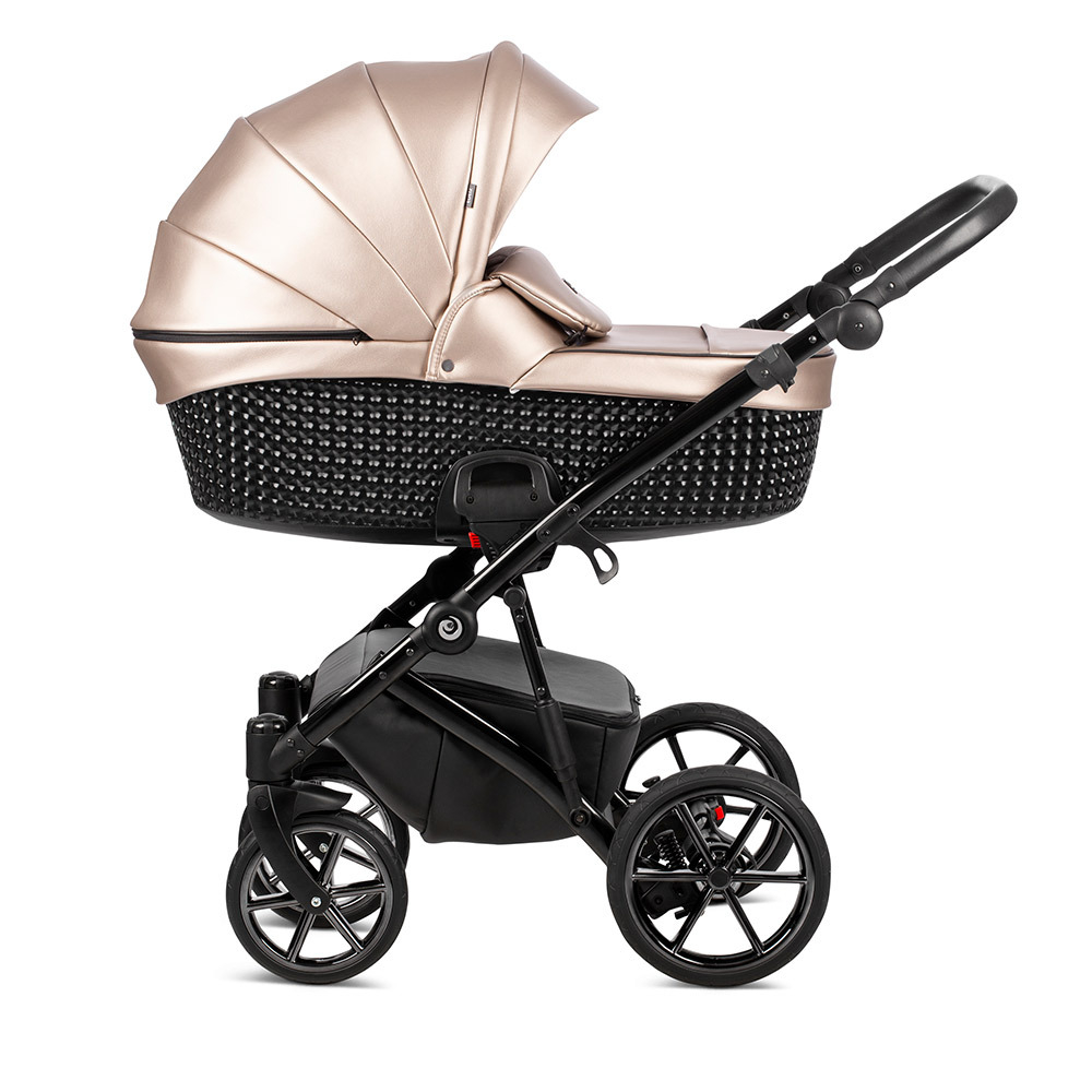 Коляска Tutis Viva Life Galaxy 3 в 1 Mercury №171 (Розовая эко-кожа)