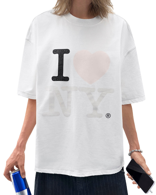 Футболка MADFRENZY I Love NY