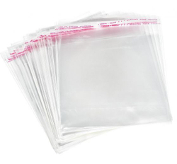 Пакеты бопп с клеевым клапаном 12х12+3см 25мкм (100/1000шт)