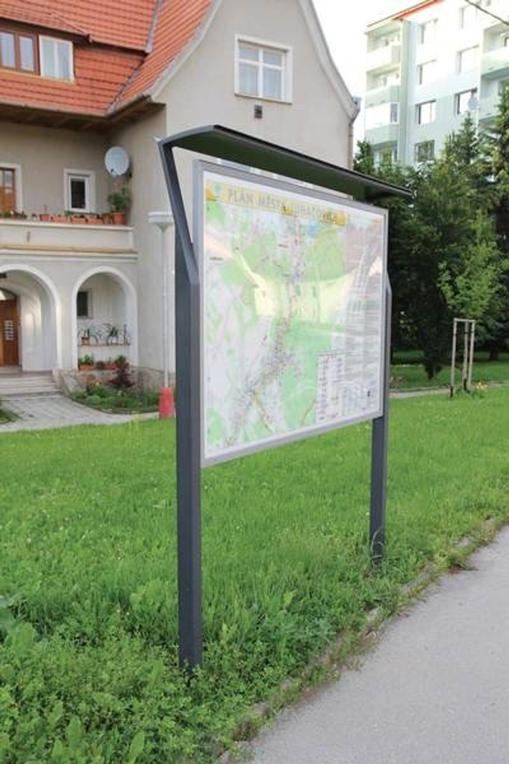 Стенд информационный односторонний
