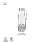 Бутылка h2o, 750 мл, серая