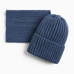 Комплект для девочки (шапка, снуд), цвет синий, р. 50/ 9912812 Текстильторг