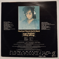 Винтажная виниловая пластинка LP Manfred Manns Earth Band Angel Station (UK 1979)