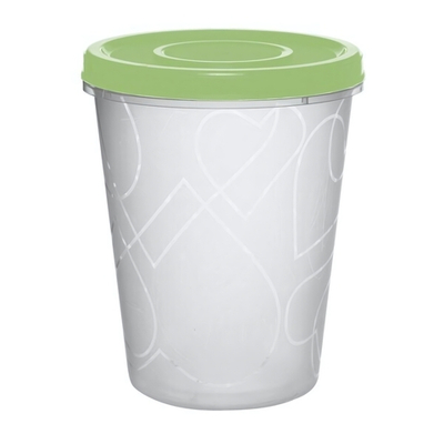 Банка для продуктов Sugar&Spice Vanilla с завинчивающейся крышкой 1л фисташка