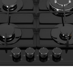 Газовая варочная панель Meferi MGH604BK GLASS POWER фото 13