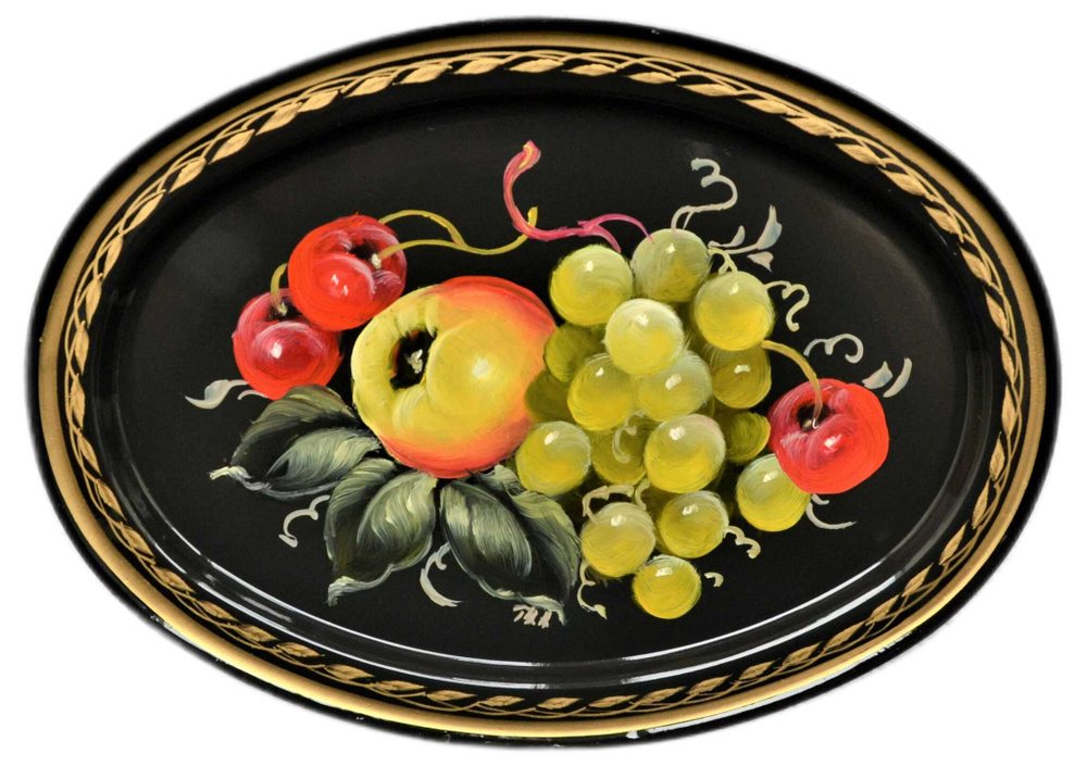 Zhostovo metal tray A2D080724173