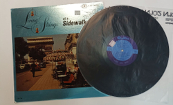 Винтажная виниловая пластинка LP Living Strings At A Sidewalk Cafe (USA 1963)