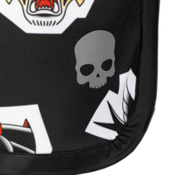 Мужские теннисные шорты Hydrogen Tech Tattoo Shorts Men - Black, Multicoloured