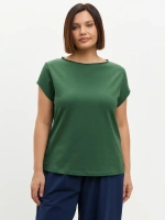 Футболка оверсайз с рукавами крылышками