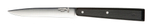 Нож столовый Opinel №125, нержавеющая сталь, черный, 001593