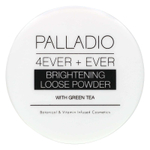 Palladio, 4Ever + Ever, рассыпчатая пудра для сияющей кожи с зеленым чаем, 6 г (0,21 унции)