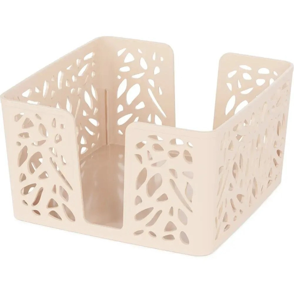 Салфетница Лира квадратная, Бежевый