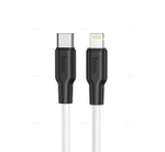 Кабель Type-C на Lightning Hoco X21 Plus (white) (Краснодар склад)