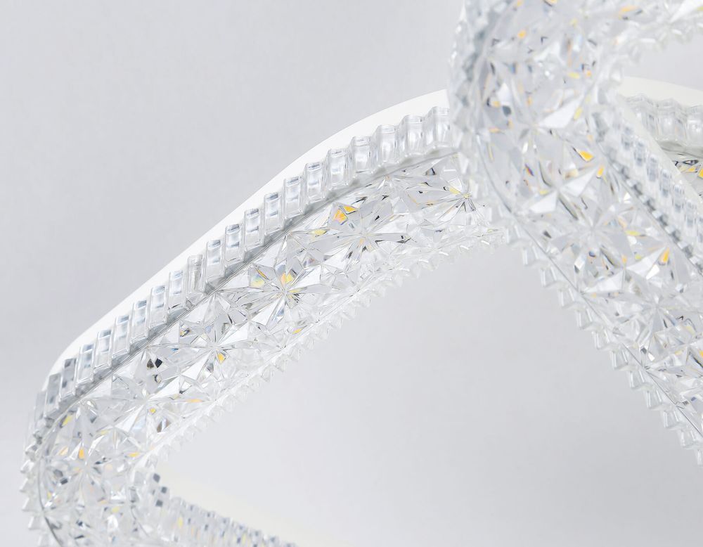 Ambrella Потолочный светодиодный светильник с RGB подсветкой и пультом Original FA3929