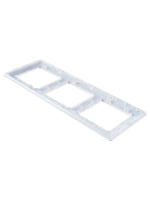 Рамка 3-я Legrand Life белая