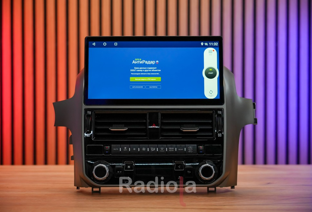 Магнитола для Lexus GX 2009-2014 - монитор 12.3" на Android 13, 8Гб+128Гб, CarPlay, 4G SIM-слот