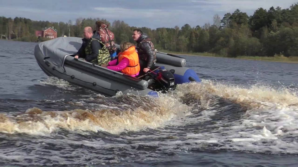Лодка ПВХ Angler Reef Тритон 390НД
