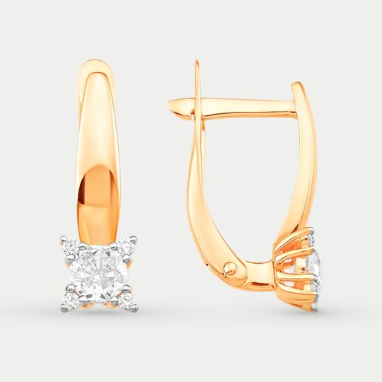 Серьги золотые